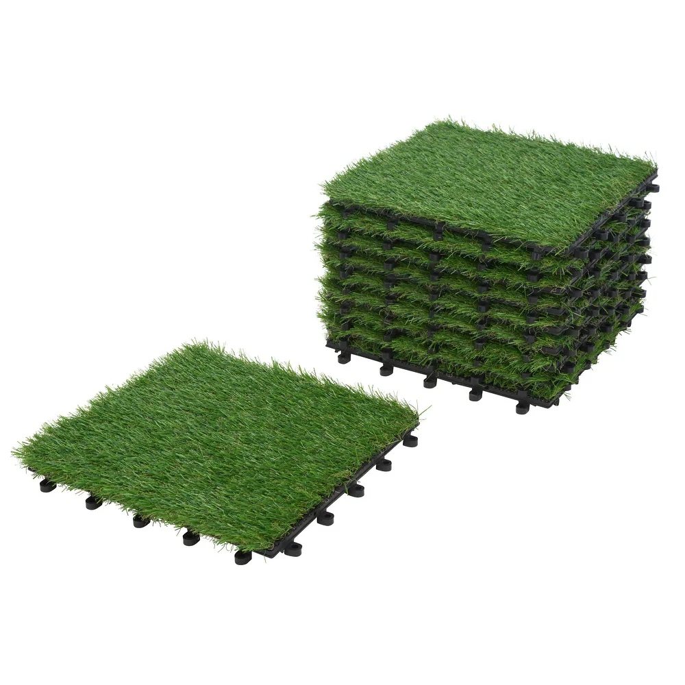 WPC Grass Floor Tiles